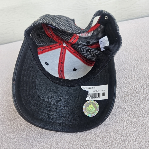 Wrangler NFR Las Vegas Limited Edition Baseball Cap 2017 Grey Wool Adjustable - Picture 7 of 9